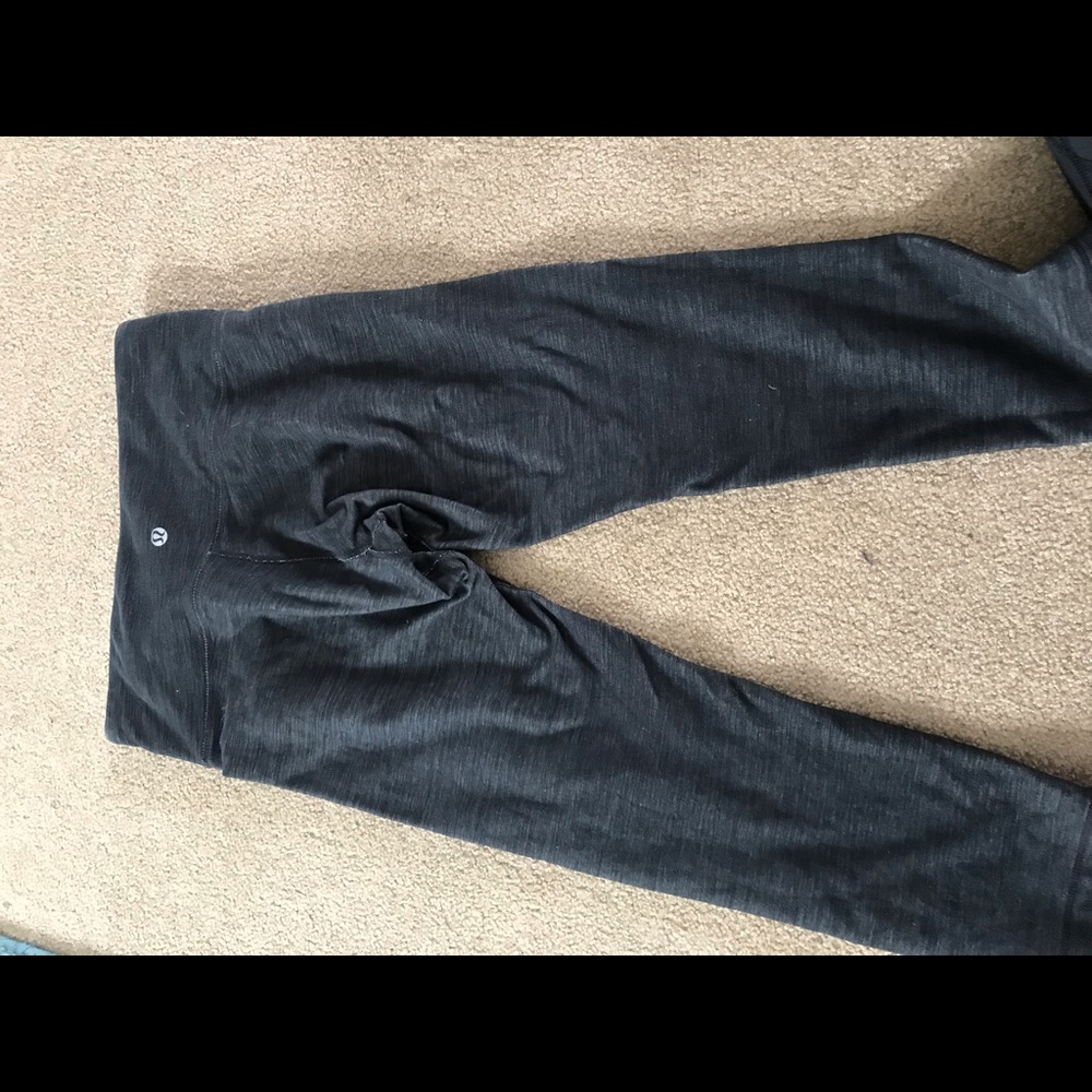 Lululemon wunder under crop legging